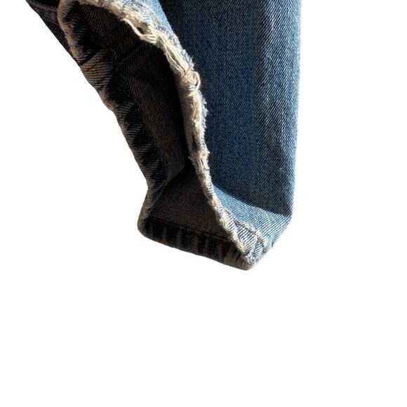 Silver Jeans Vintage Light Wash Button Fly Straight Leg Jeans L9618SU Size 30/32 - Picture 5 of 14